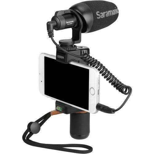 Saramonic Vmic Mini Ultra-Compact Camera-Mount Shotgun Microphone for DSLR Cameras and Smartphones