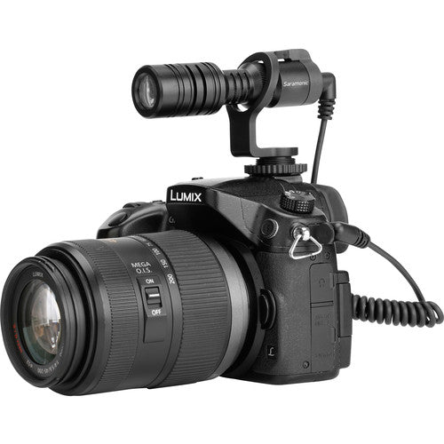 Saramonic Vmic Mini Ultra-Compact Camera-Mount Shotgun Microphone for DSLR Cameras and Smartphones