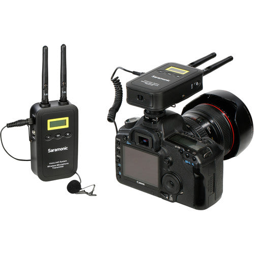 Saramonic VmicLink5 RX+TX Camera-Mount Digital Wireless Microphone System with Bodypack Transmitter and Lavalier Mic