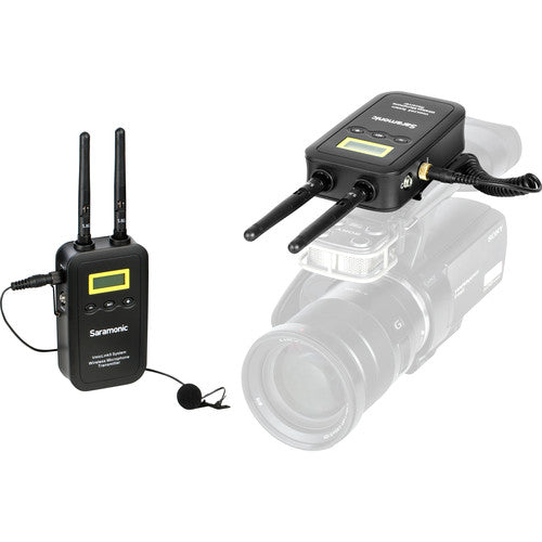 Saramonic VmicLink5 RX+TX Camera-Mount Digital Wireless Microphone System with Bodypack Transmitter and Lavalier Mic