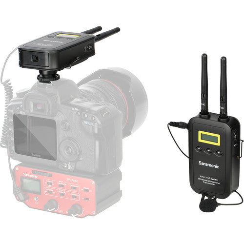 Saramonic VmicLink5 RX+TX Camera-Mount Digital Wireless Microphone System with Bodypack Transmitter and Lavalier Mic