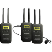 Saramonic VmicLink5 RX+TX+TX Camera-Mount Digital Wireless Microphone System with Two Transmitters and Lavalier Mics
