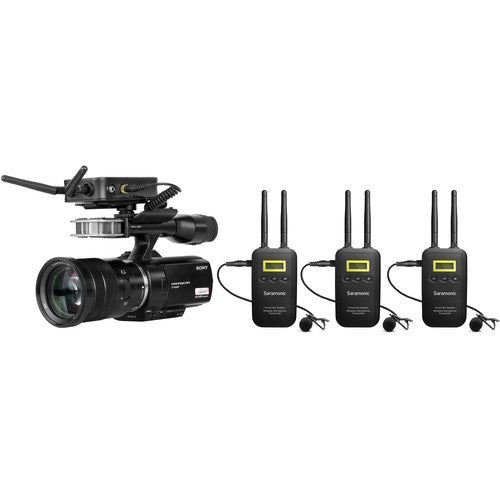 Saramonic VmicLink5 RX+TX+TX+TX Camera-Mount Digital Wireless Microphone System