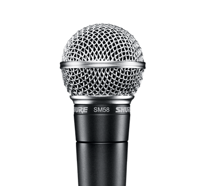 Shure SM58-LCE Cardioid Dynamic Vocal Microphone without On-Off Switch
