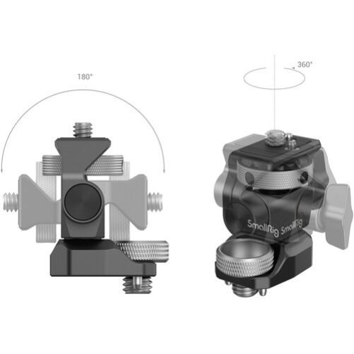 SmallRig Swivel and Tilt Adjustable Monitor Mount with ARRI-Style Mount