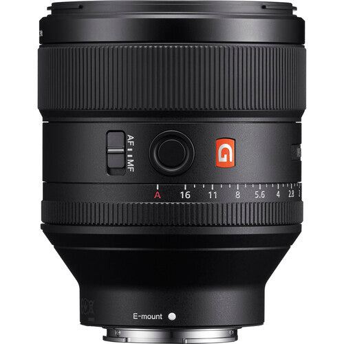 Sony FE 85mm f/1.4 GM Lens - 1-Year Manufacturer’s Warranty