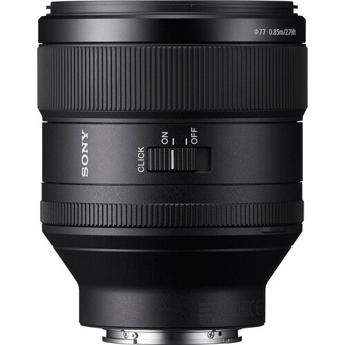Sony FE 85mm f/1.4 GM Lens - 1-Year Manufacturer’s Warranty