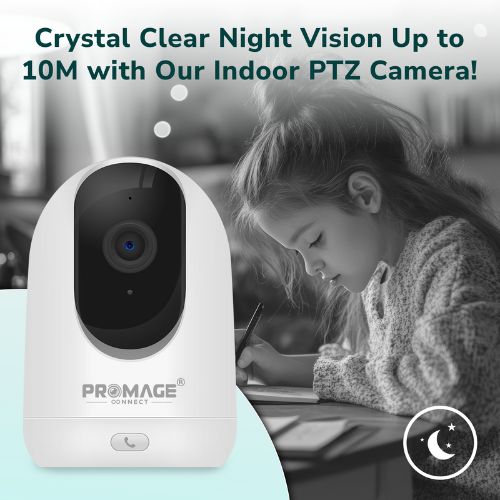 PROMAGE Connect Speed 20Q Indoor PTZ 3mp Wifi Camera