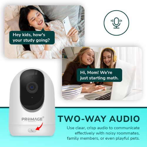 PROMAGE Connect Speed 20Q Indoor PTZ 3mp Wifi Camera