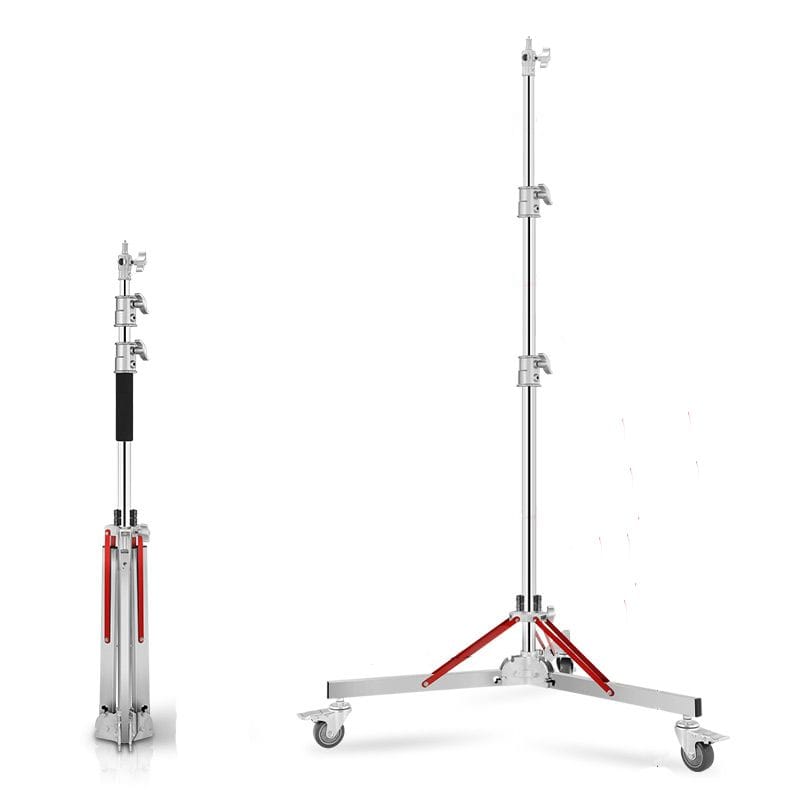Promage Stainless Steel Light Stand With Wheel PM-300