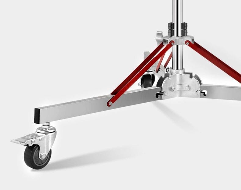 Promage Stainless Steel Light Stand With Wheel PM-300