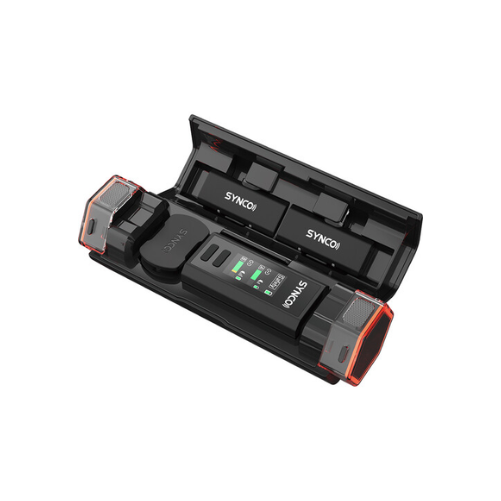 Synco G4 Ultracompact 2-Person Digital Wireless Microphone System for Cameras and Mobile Devices (2.4 GHz)