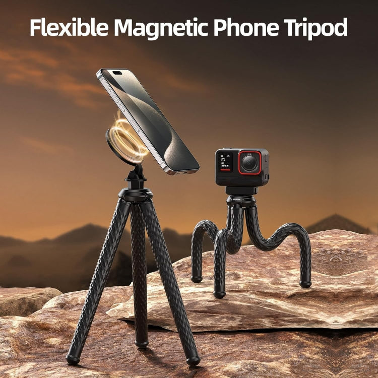 TELESIN Magsafe Flexible Tripod Mount for Smartphone