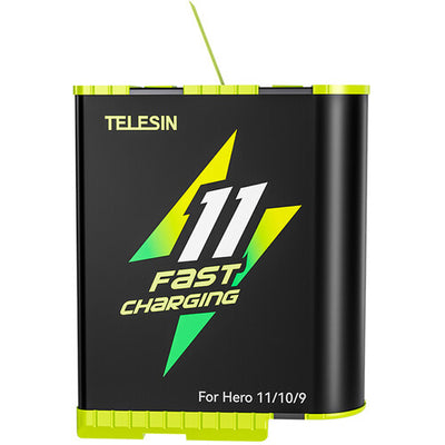 TELESIN GP-FCB-B11Fast Charging Lithium Battery for GoPro HERO 12/11/10/9