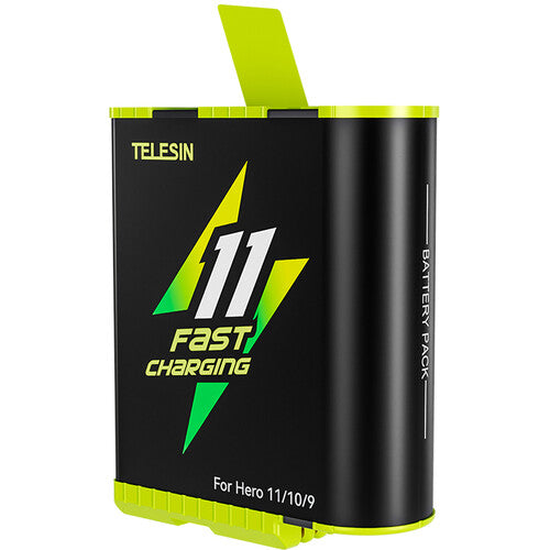 TELESIN GP-FCB-B11Fast Charging Lithium Battery for GoPro HERO 12/11/10/9