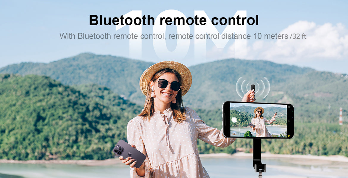 TELESIN WS-22005 Magnetic Bluetooth Selfie Stick for iPhone