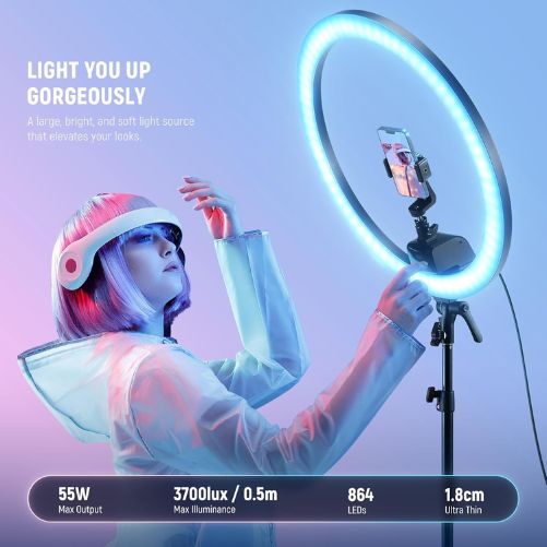 Neewer SRP18C RGB LED Ring Light