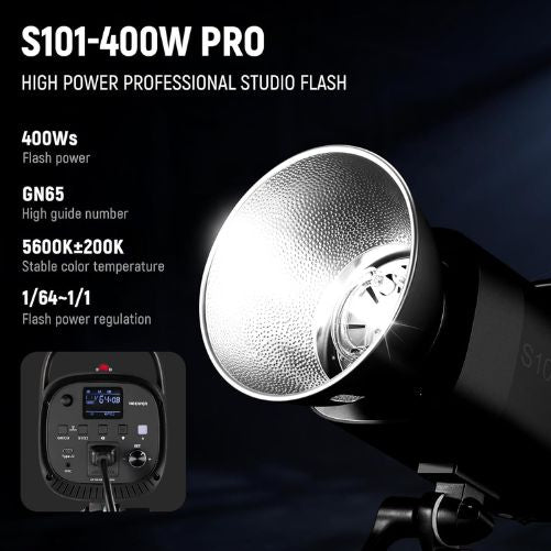 NEEWER S101-400W PRO Strobe Flash Light