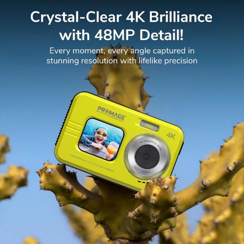 PROMAGE 4K Waterproof Digital Camera (PC150)
