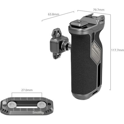 SmallRig Hawklock H21 Quick Release Rotating Side Handle Kit
