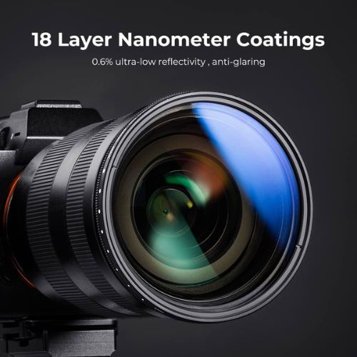 K&amp;F 67mm Variable ND Lens Filter (1-9 Stops) for Camera Lens