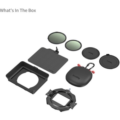 SmallRig Matte Box with Adjustable Clamp and VND Kit (4411)