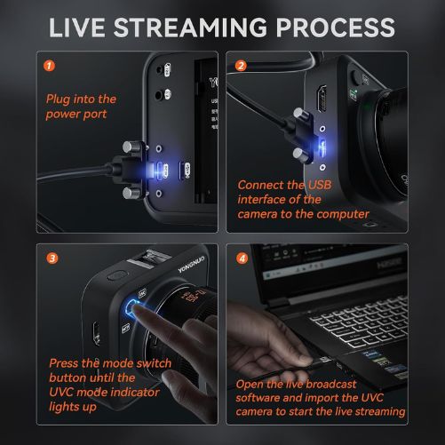YONGNUO YN433 II 4K Live Streaming Camera