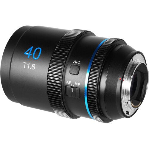 SIRUI 40mm T1.8 1.33X S35 Anamorphic Lens (Sony E, Blue Flare)