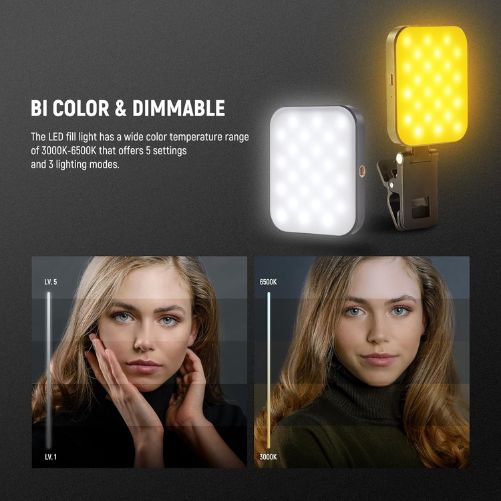 NEEWER Basics BL48B Magnetic Selfie Light