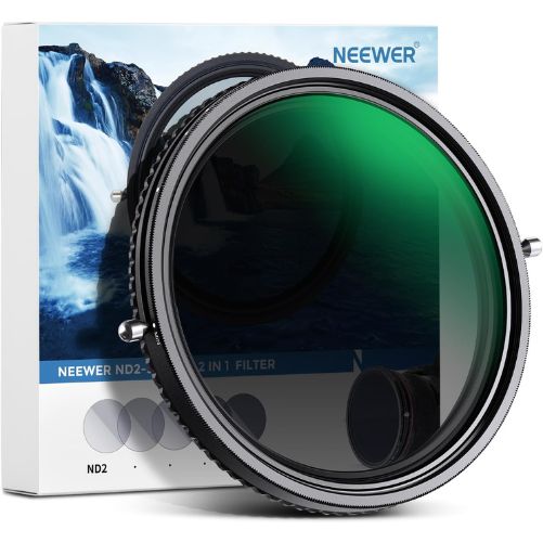 NEEWER 2in1 82mm Variable ND/CPL Filter ND2–ND32