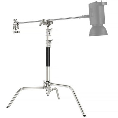 Neewer SC172 Pro Stainless Steel Heavy Duty C Stand With Boom Arm