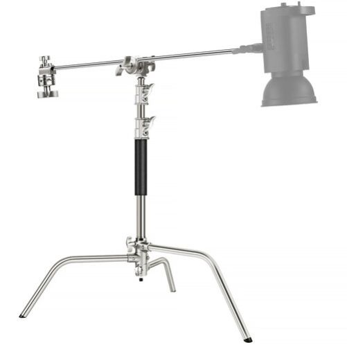 Neewer SC172 Pro Stainless Steel Heavy Duty C Stand With Boom Arm