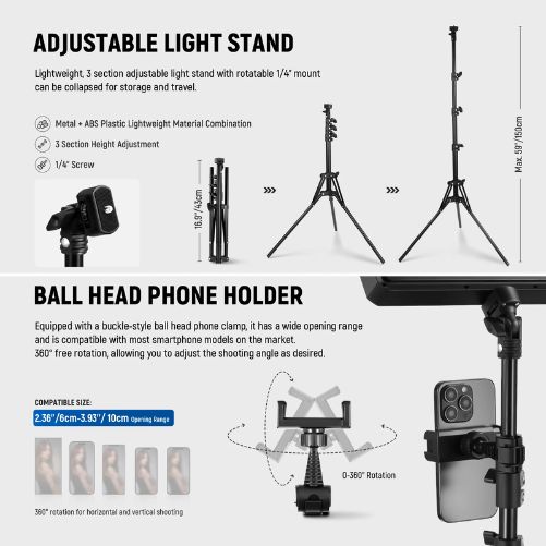 Neewer LED Video Light (BP300)