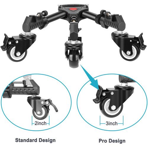 Neewer NW-600 Heavy-Duty Tripod Dolly
