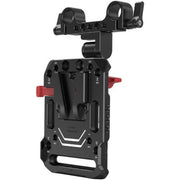 SmallRig V-Lock Battery Plate with 15mm Rod Clamp and Adjustable Arm (2991)