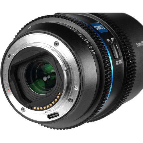 SIRUI 40mm T1.8 1.33X S35 Anamorphic Lens (Sony E, Blue Flare)
