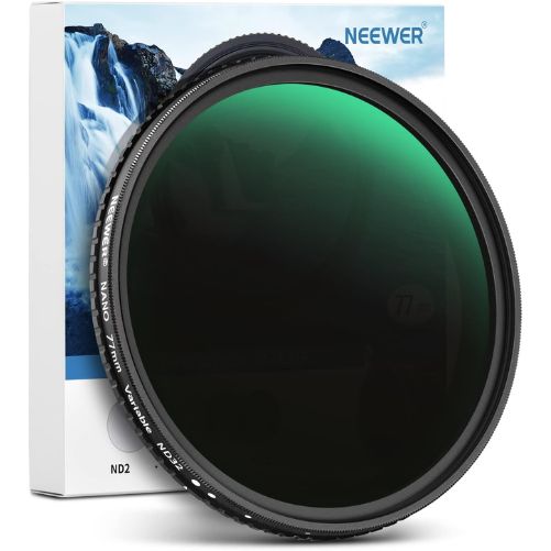NEEWER 77mm Variable ND/CPL Filter ND2–ND32