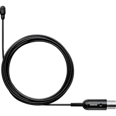 SHURE TwinPlex TL47 Omnidirectional Lavalier Microphone with TA4F Connector and Accessories (Black)