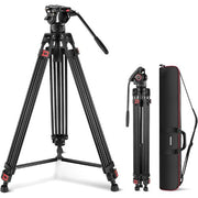 NEEWER TP75 74" Pro Video Tripod with Fluid Head