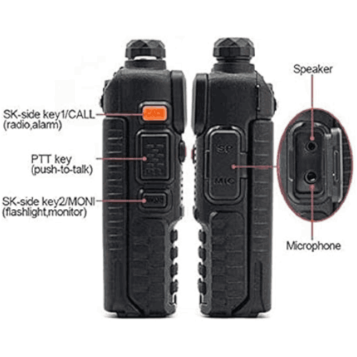BAOFENG UV-5R (1 - 20 Set) Dual Band (VHF/UHF) Analog Portable Two-Way Radio