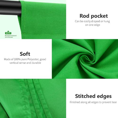 Neewer Backdrop 1.8 X 2.8m (Green)