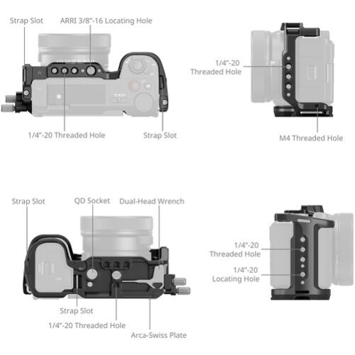 SmallRig Camera Cage Kit for Sony ZV-E10 II (4867)