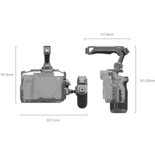 SmallRig HawkLock Quick Release Advanced Cage Kit for Sony (4539)