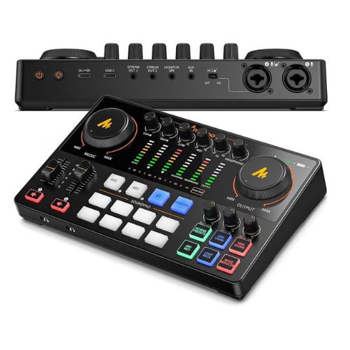 Maono Caster E2 Gen2 Dual XLR Input Audio Interface