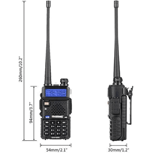 BAOFENG UV-5R (1 - 20 Set) Dual Band (VHF/UHF) Analog Portable Two-Way Radio