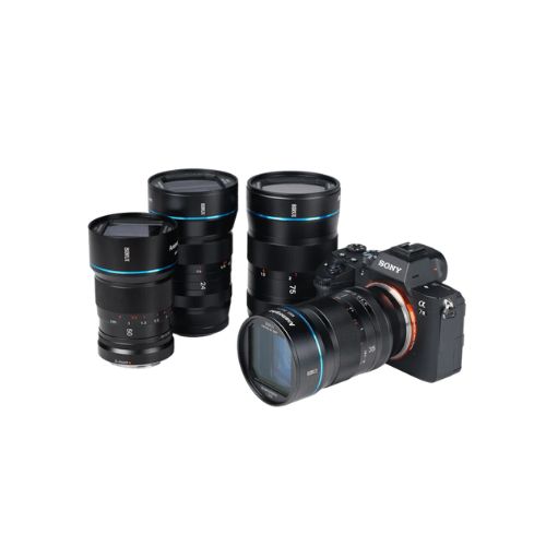 SIRUI 75mm F1.8 1.33X APS-C Anamorphic Lens For Z Mount, Blue Flare