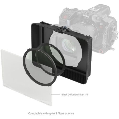 SmallRig Matte Box with Adjustable Clamp and VND Kit (4411)