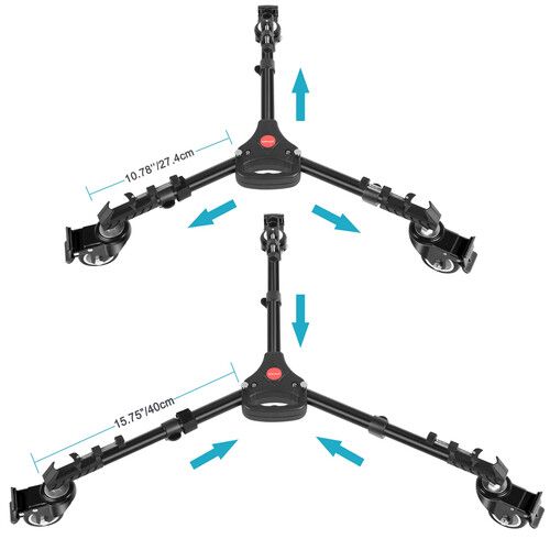 Neewer NW-600 Heavy-Duty Tripod Dolly