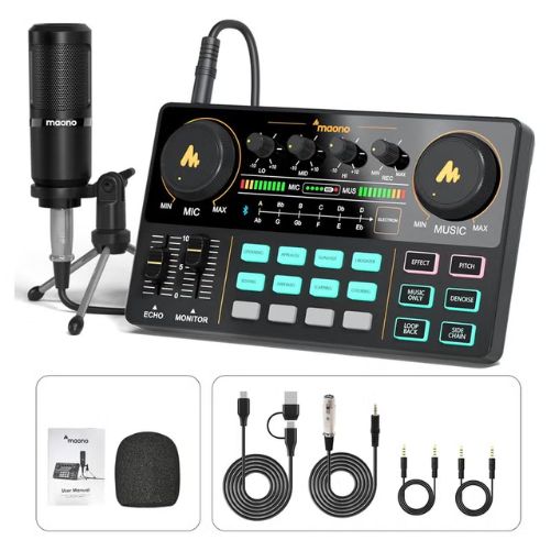 MAONO AU-AM200 S1 Starter All-in-One Podcasting Bundle