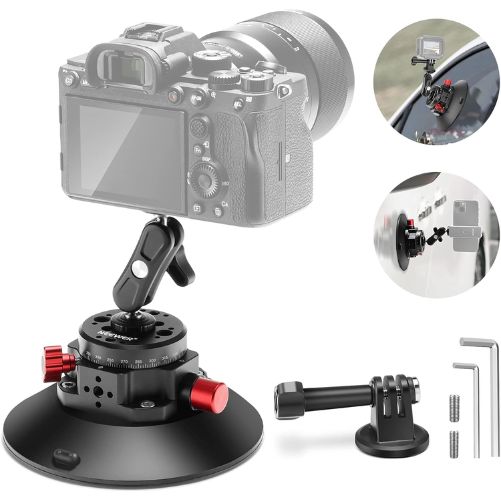 Neewer 6" Camera Or Phone Suction Cup Mount